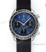 HRF Swiss Replica Omega Speedmaster Racing Chronograph Watch Blue Dial